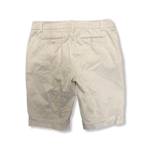 Ecru Nash Bermuda Shorts - Picture 3 of 9